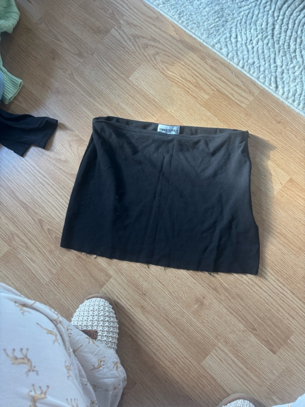 Princess Polly Black Mini Skirt